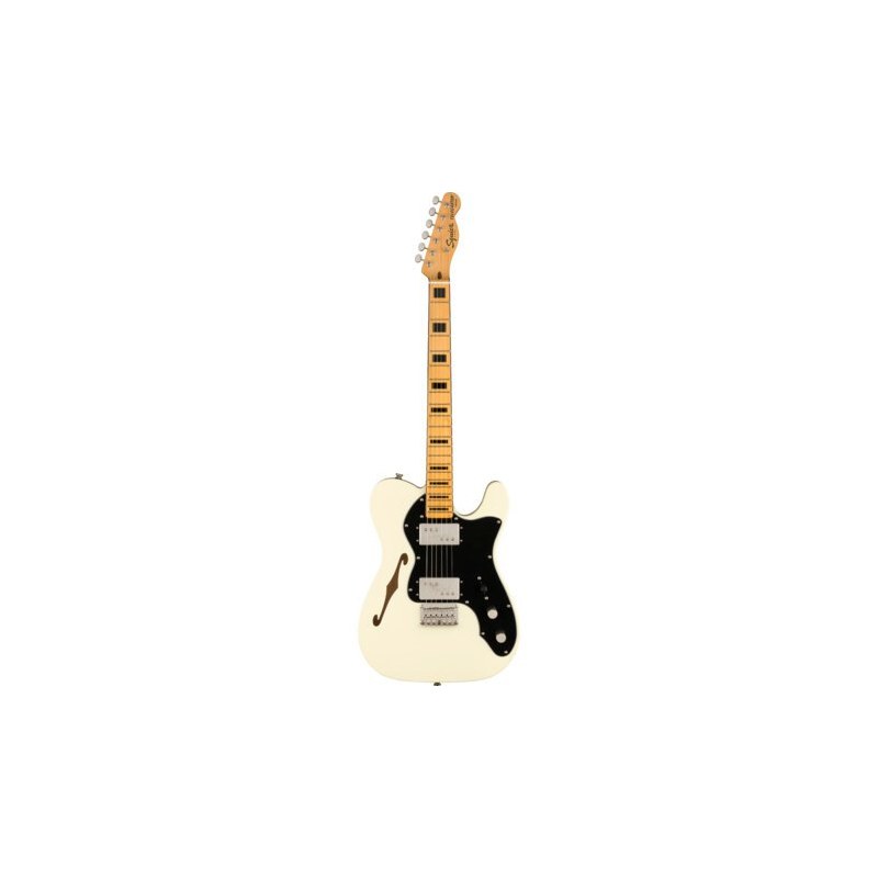 Squier Classic Vibe 70 Telecaster Thinline MF Olympic White