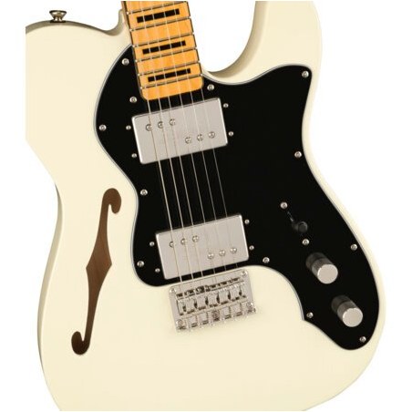Squier Classic Vibe 70 Telecaster Thinline MF Olympic White