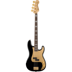 Squier 40th Anniversary Precision Bass Gold Ed BK