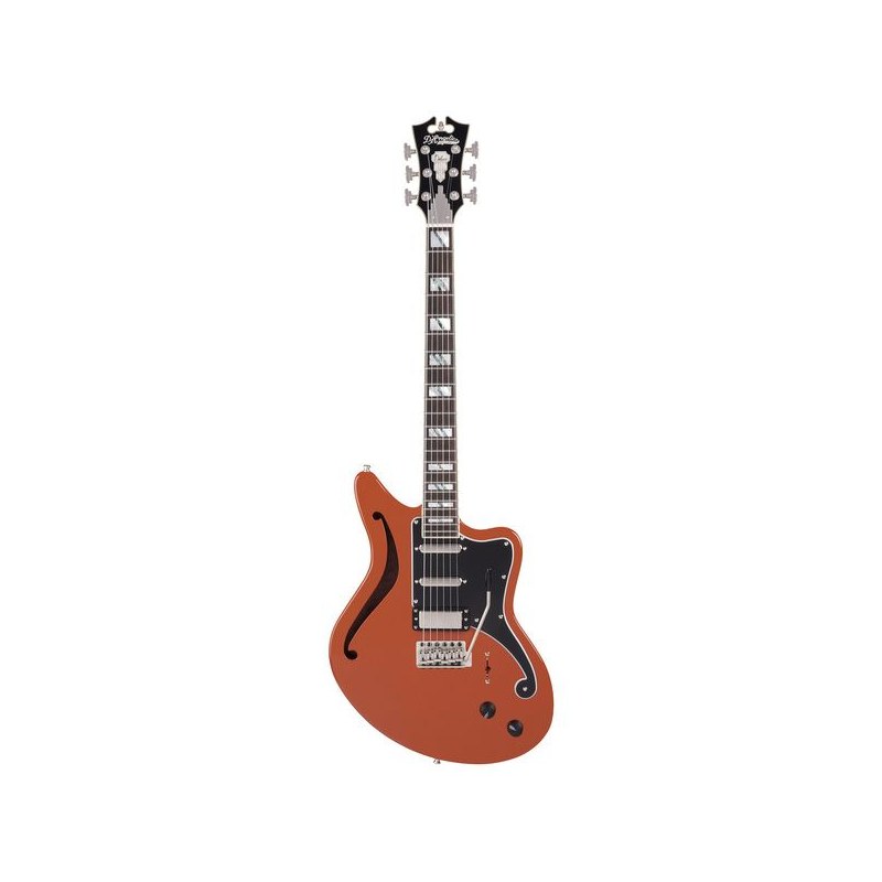 D'Angelico Deluxe Bedford SH LE 2022 Rust (wilkinson tremolo)