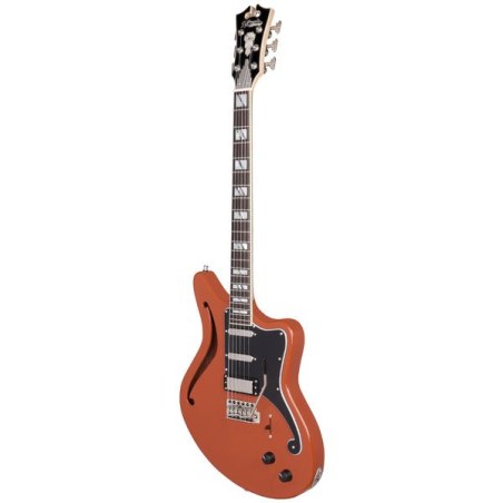 D'Angelico Deluxe Bedford SH LE 2022 Rust (wilkinson tremolo)