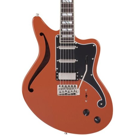 D'Angelico Deluxe Bedford SH LE 2022 Rust (wilkinson tremolo)
