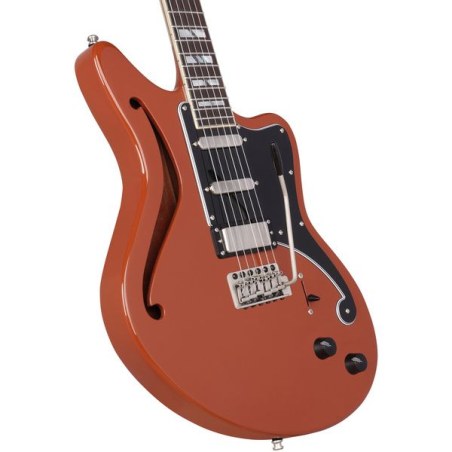D'Angelico Deluxe Bedford SH LE 2022 Rust (wilkinson tremolo)