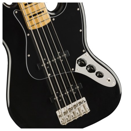 Squier Classic Vibe 70 Jazz Bass V MN BK
