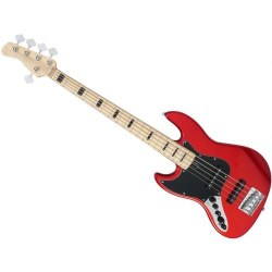 Marcus Miller V7 Vintage Alder 5 Metallic Red Left Handed 2nd Gen