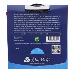 Dean Markley 2672 Blue Steel Bass LT 45-100