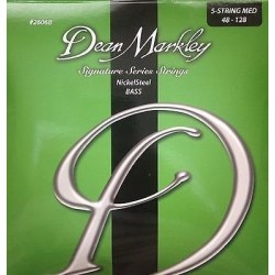 Dean Markley 2606B Signature NickelSteel Bass Medium 48-128