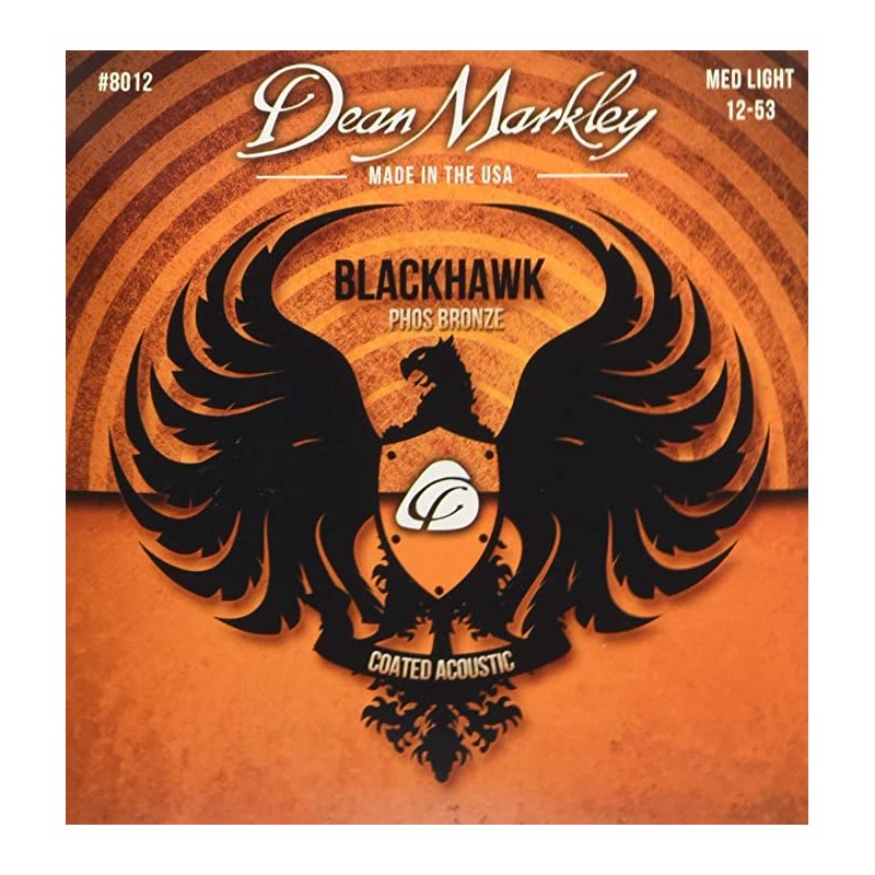 Dean Markley 8012 Blackhawk Coated 12-53