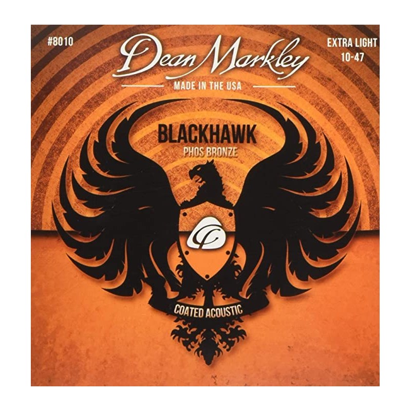 Dean Markley 8010 Blackhawk Coated 10-47