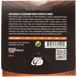 Dean Markley 8010 Blackhawk Coated 10-47