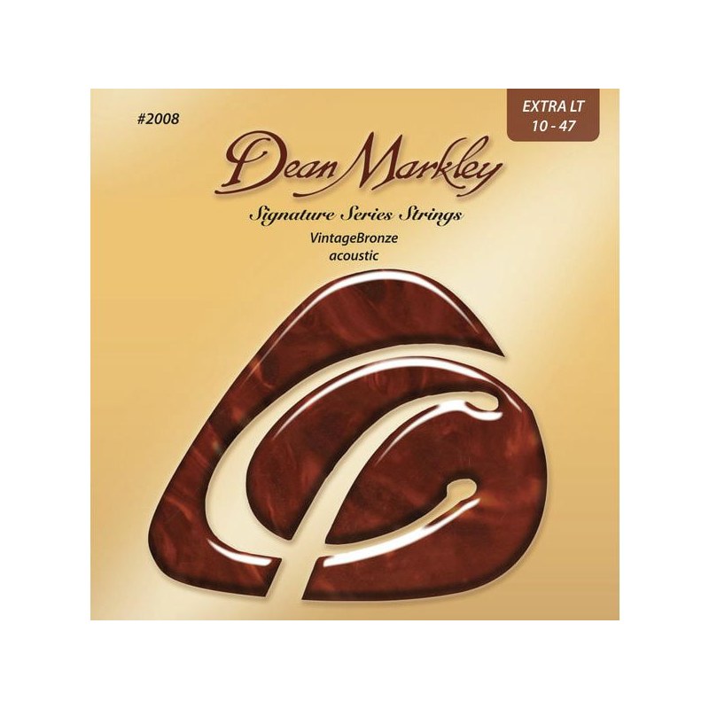 Dean Markley 2008 Vintage Bronze XL 10-47