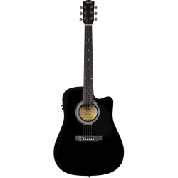 Squier SA-105CE Black