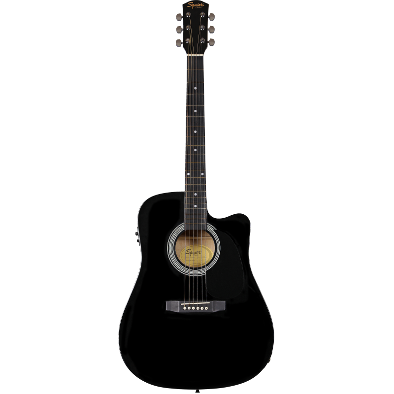 Squier SA-105CE Black