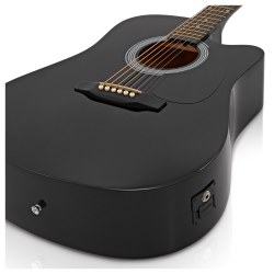 Squier SA-105CE Black