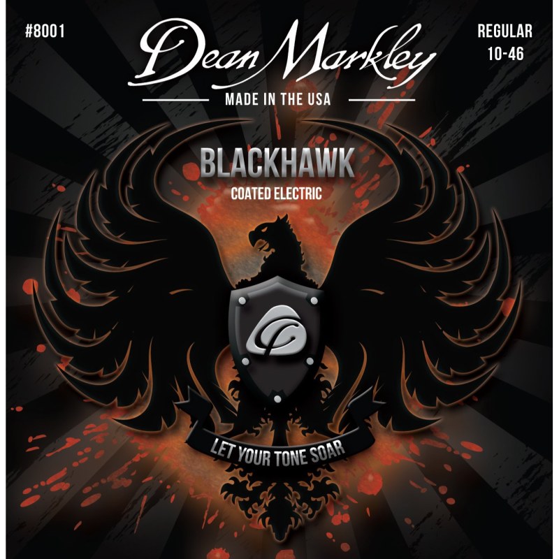 Dean Markley 8001 Blackhawk Coated Regular 10-46