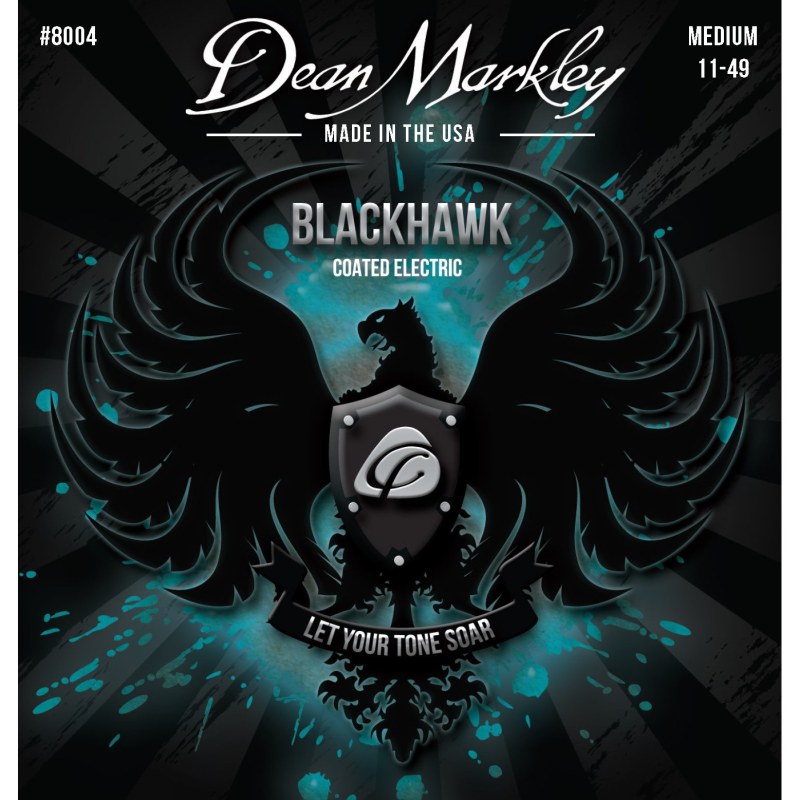 Dean Markley 8004 Blackhawk Coated Medium 11-49
