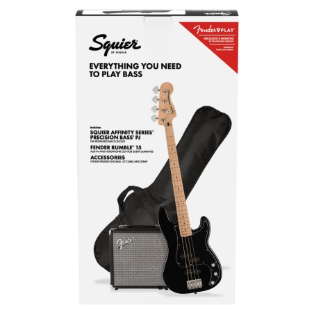 Squier Affinity Precision Bass PJ Pack BK R15