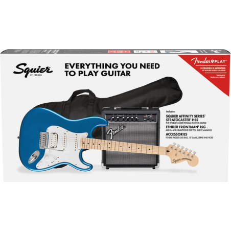 Squier Affinity Stratocaster HSS Pack MN LPB