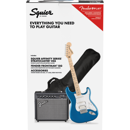 Squier Affinity Stratocaster HSS Pack MN LPB