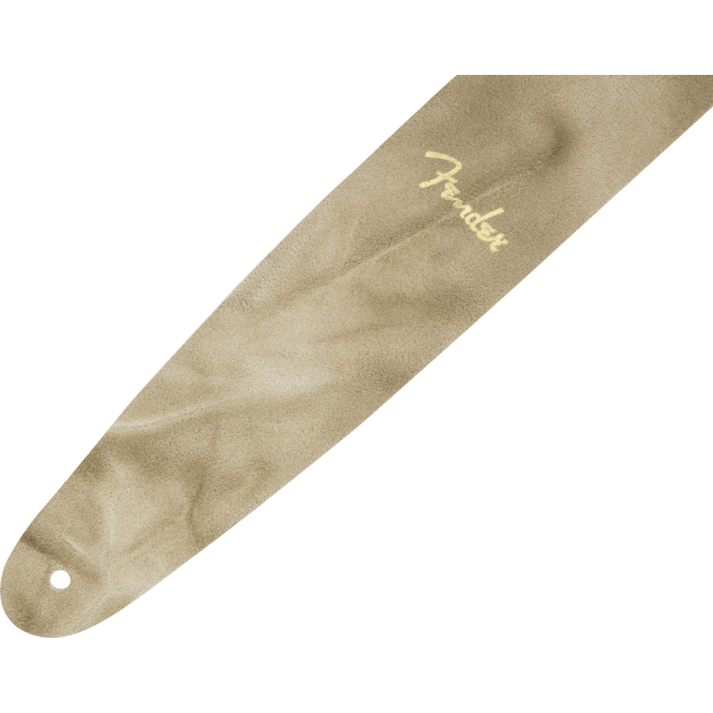 Fender Tie Dye Leather Strap Natural