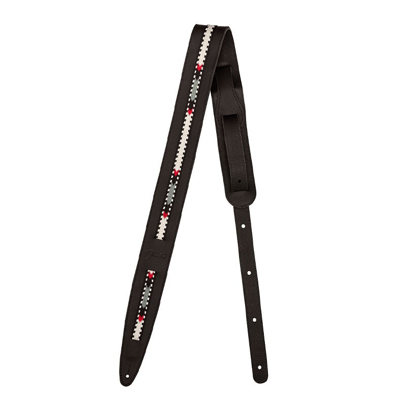 Fender Paramount Acoustic Strap Leather Black