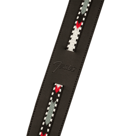 Fender Paramount Acoustic Strap Leather Black