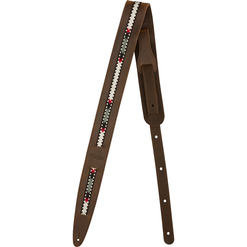 Fender Paramount Acoustic Strap Leather Brown