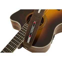 Fender Paramount Acoustic Strap Leather Brown