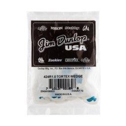 Dunlop 424R Tortex Wedge Blue