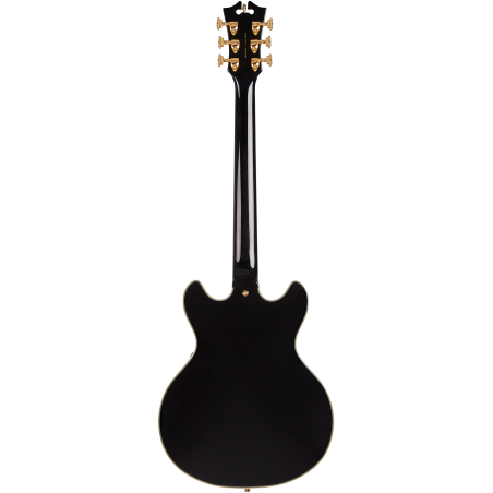 D'Angelico Excel Mini DC (stop-bar) Black