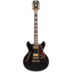 D'Angelico Excel Mini DC (stop-bar) Black
