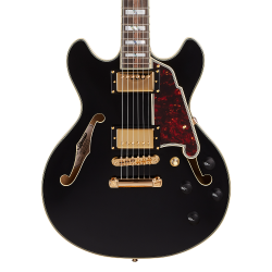 D'Angelico Excel Mini DC (stop-bar) Black