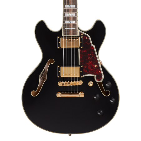 D'Angelico Excel Mini DC (stop-bar) Black