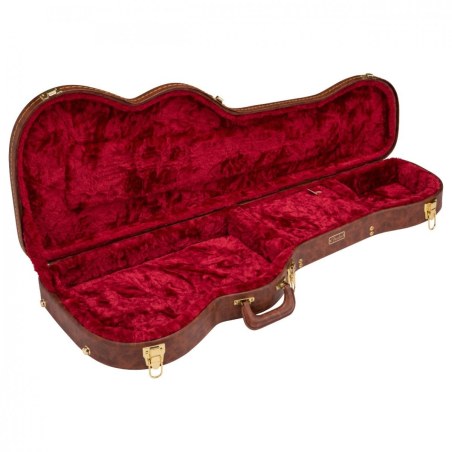 Fender Strat Tele Poodle Case Brown