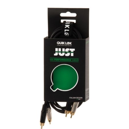 Quik Lok JUST 4RCA 3 Black