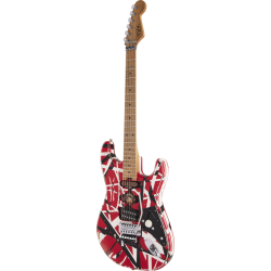 EVH Striped Series Frankie Red/White/Black