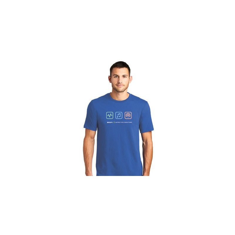 ZOOM T-shirt blu S