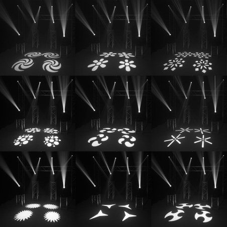 Beamz Ignite180 Led 2 pcs con Flightcase