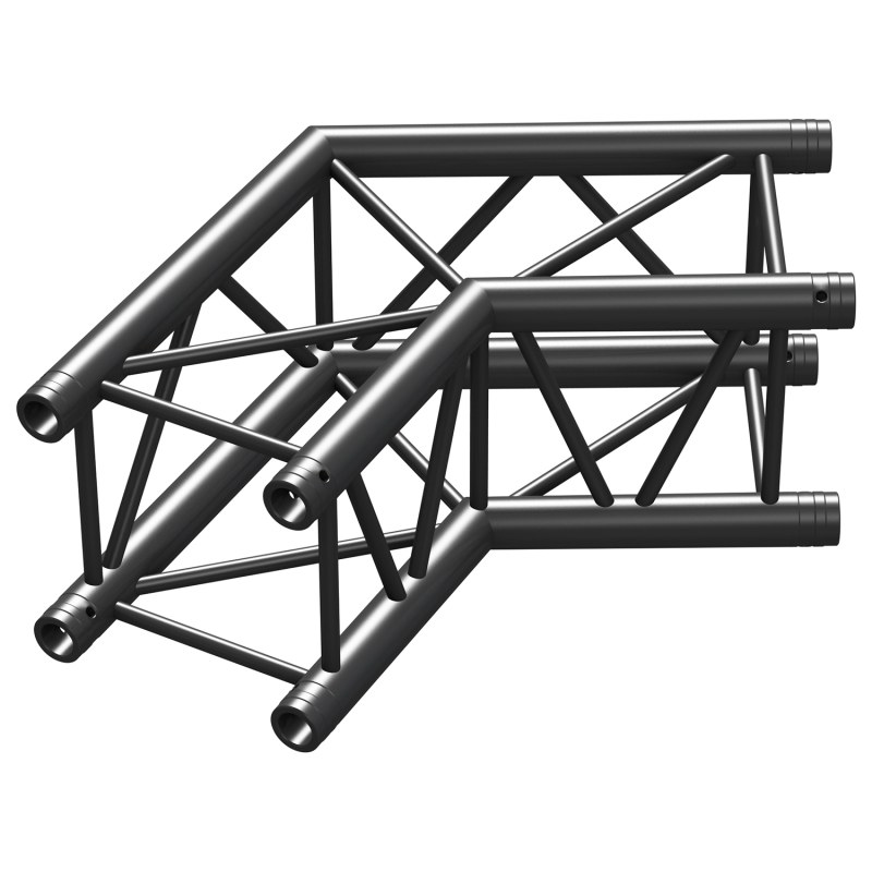 Beamz P30-C22 Truss 2 Way Corner 120 0,5m Black