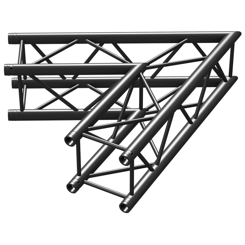 Beamz P30-C20 Truss 2 Way Corner 60 1m Black