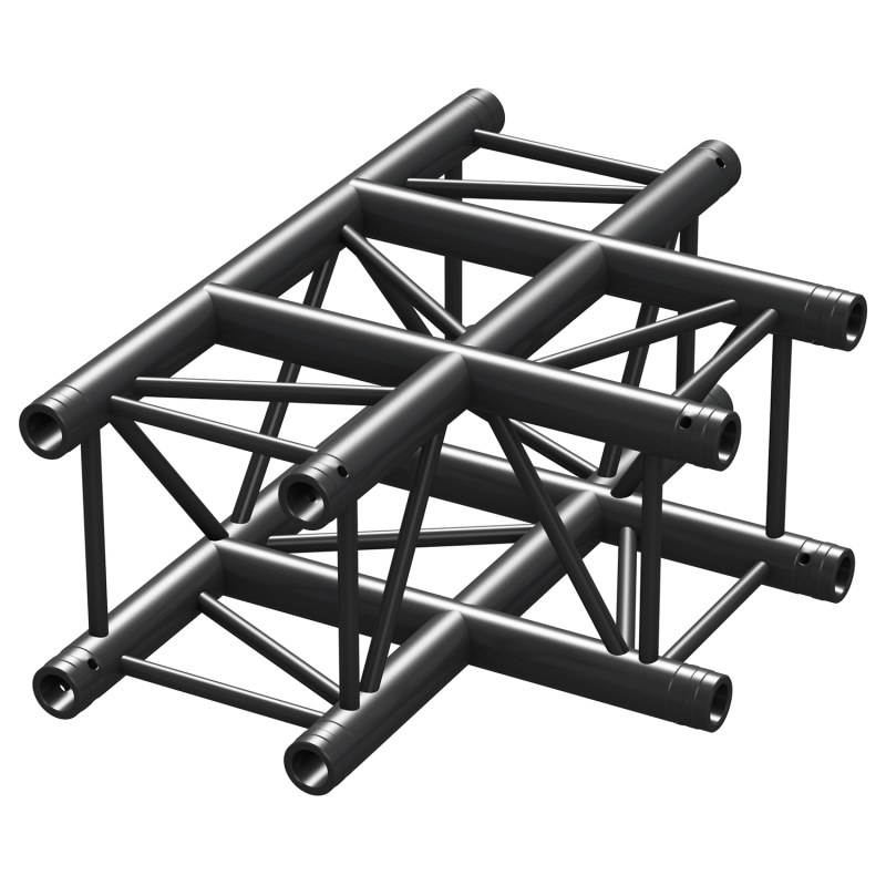 Beamz P30-T35 Truss 3 Way T-junction Black