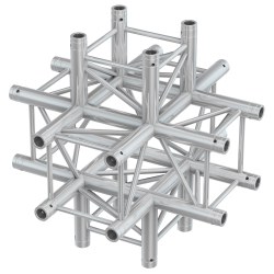 Beamz P30-C60 Truss 6 Way X-junction 0,5m