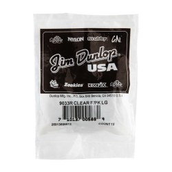 Dunlop 9033R Clear Fingerpicks Large