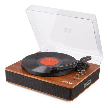 Fenton RP162D Record Player HQ BT Dark Wood