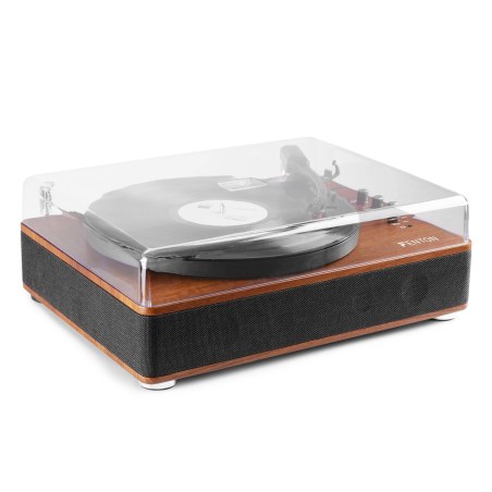 Fenton RP162D Record Player HQ BT Dark Wood