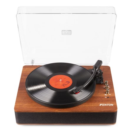 Fenton RP162D Record Player HQ BT Dark Wood