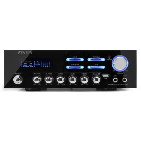 Fenton AV120BT Stereo HiFi Amplifier Black