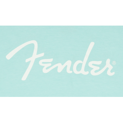 Fender Spaghetti Logo T-Shirt Daphne Blue XL