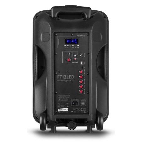 Fenton FT12LED Portable System 12" 700W Black