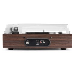 Fenton RP102A Record Player BT Aluminium/wood